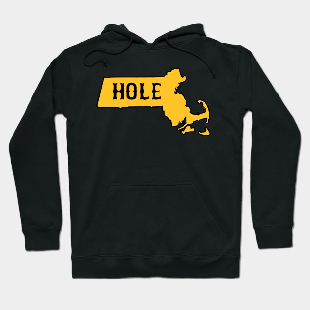 Mass Hole Hoodie by  The best hard hat stickers 